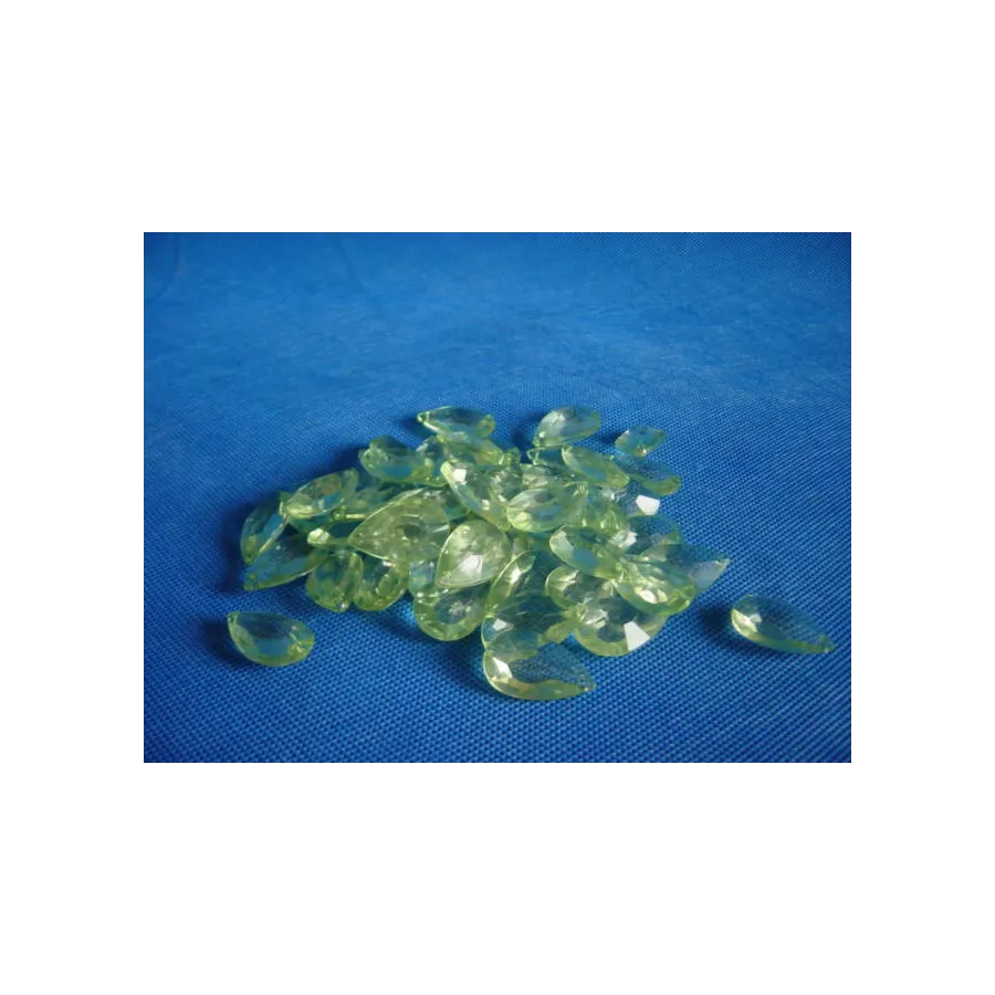 GOCCE DEKORACYJNE ŻÓŁTE 200 GR ZESTAW 4 SASZETKI